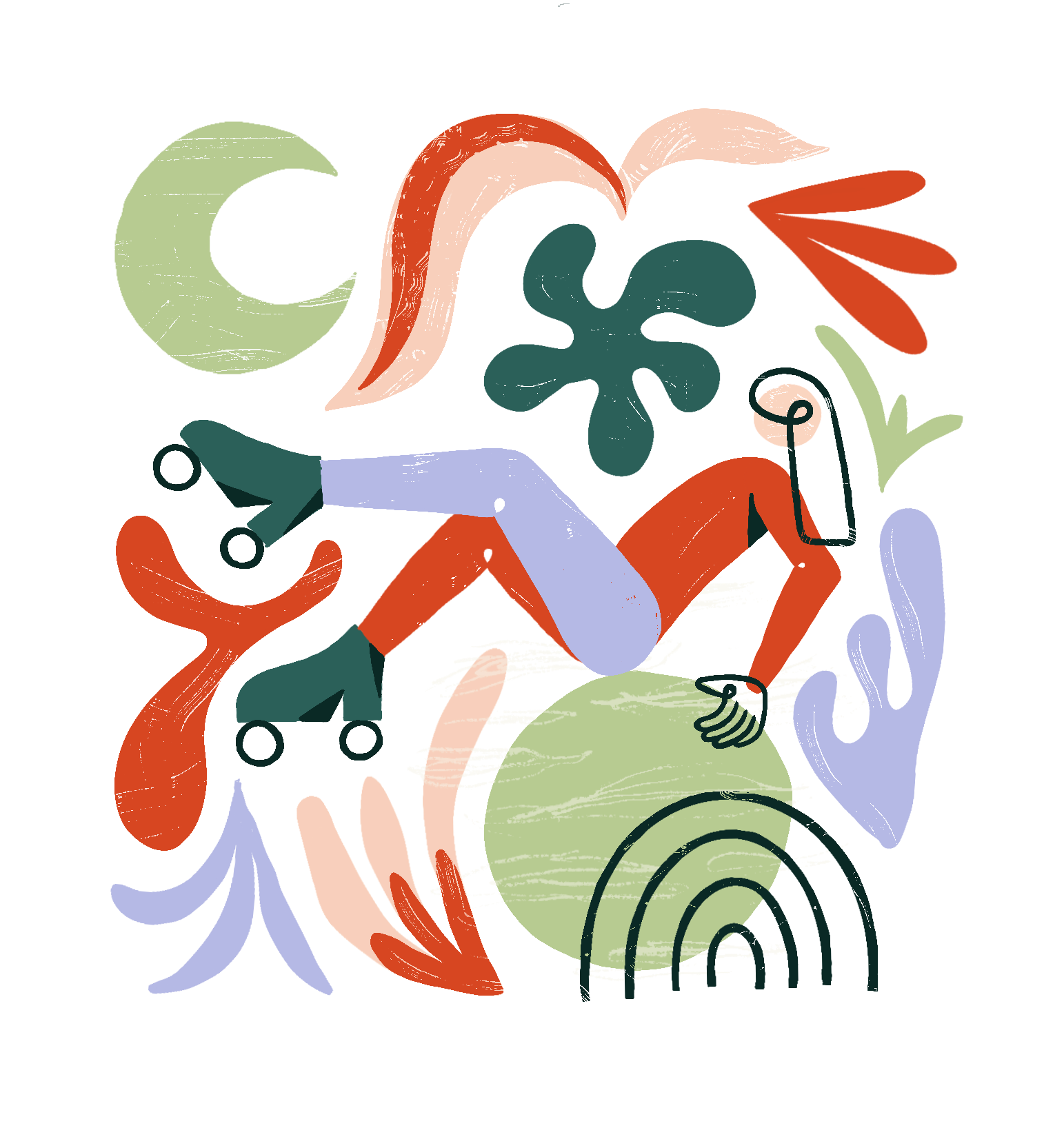 "Roller Skater" by Catarina Oscarina